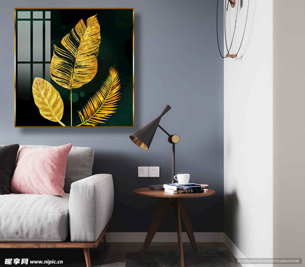 轻奢晶瓷画（平面图）