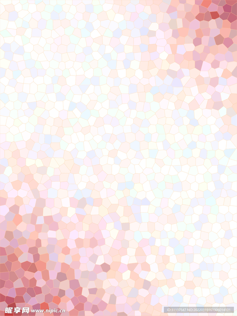 彩色玻璃化晶状背景