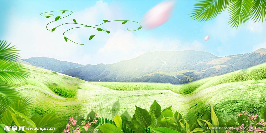 春季海报PSD素材