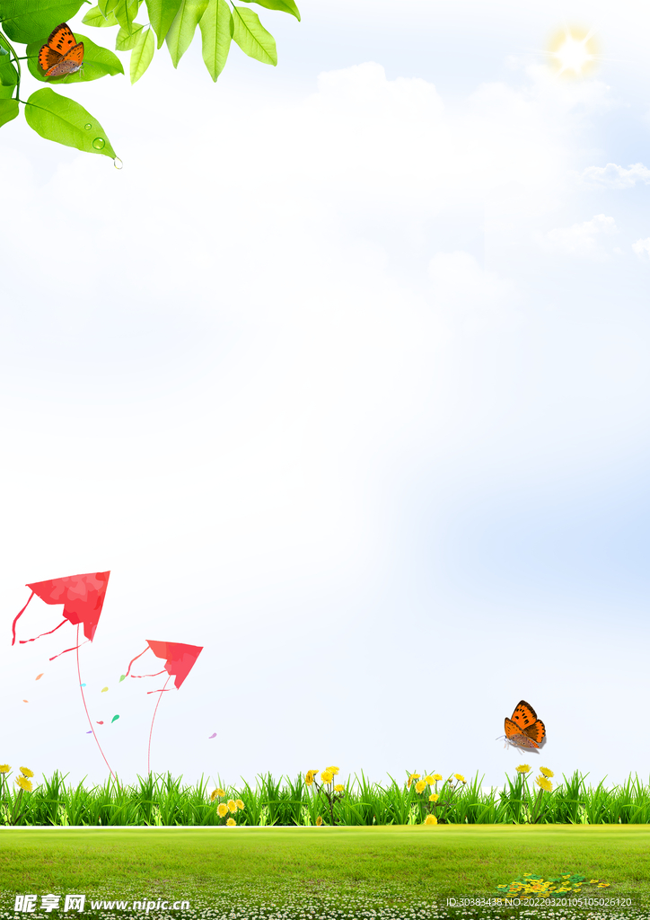 春季海报PSD素材