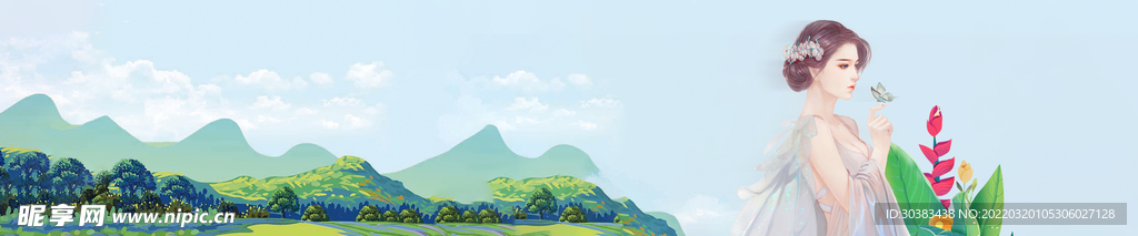 春季海报PSD素材