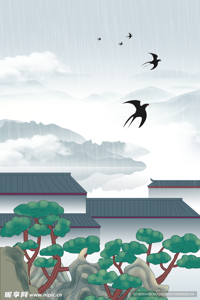 春季海报PSD素材