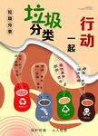 垃圾分类一起行动