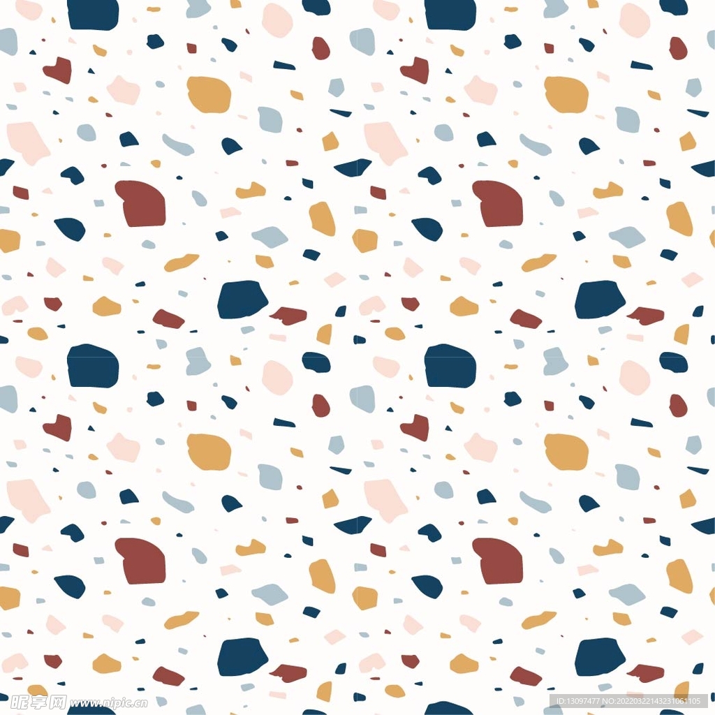 花 方形  满印 点 形状