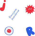 花 方形  满印 点 形状