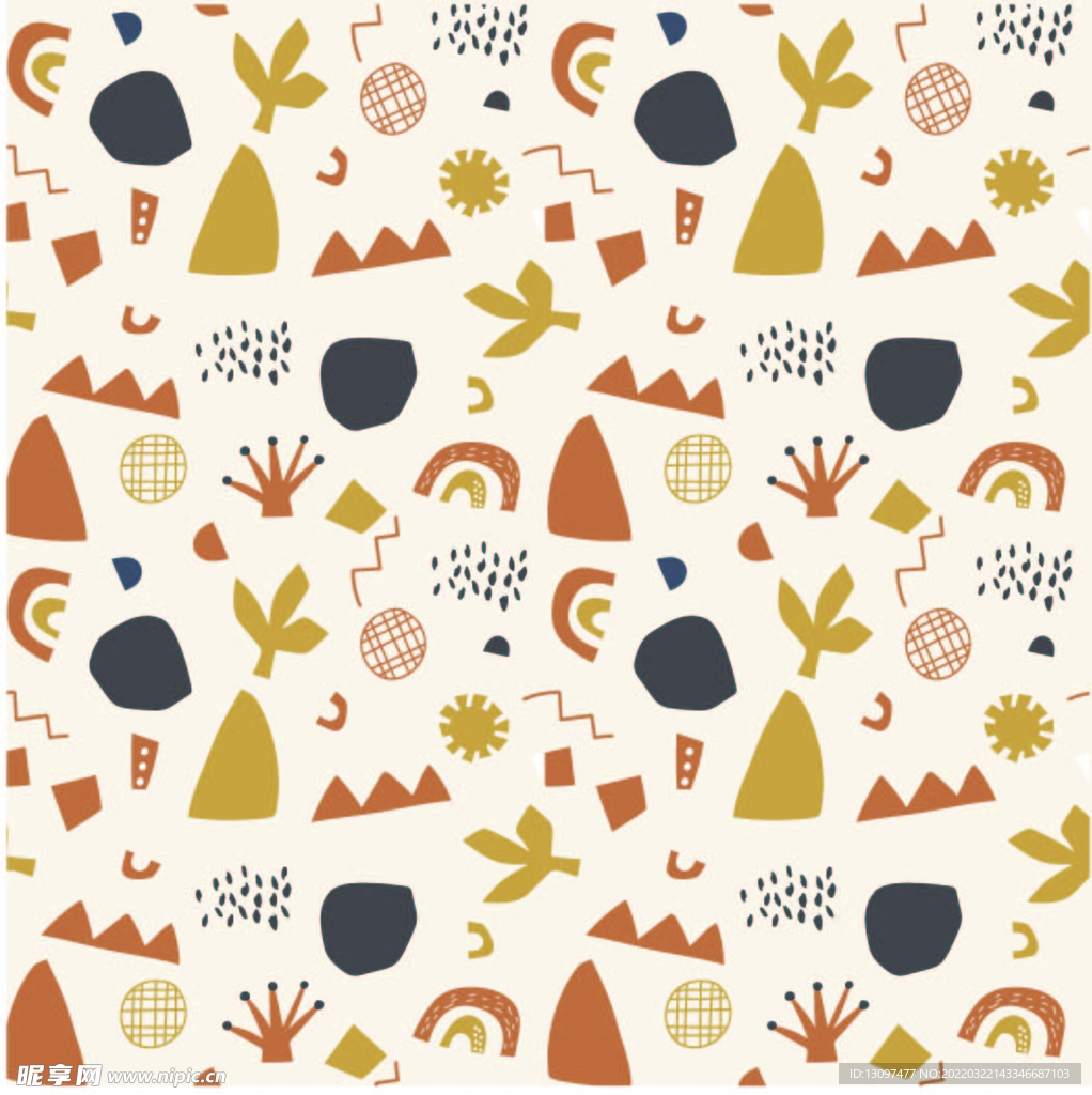 三角 方形 满印 点 形状