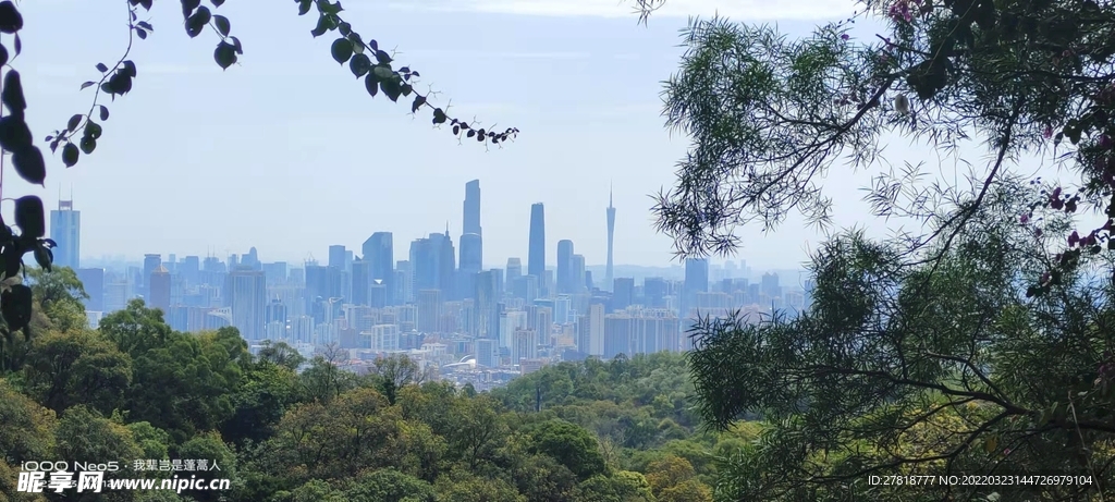 广州塔  白云山