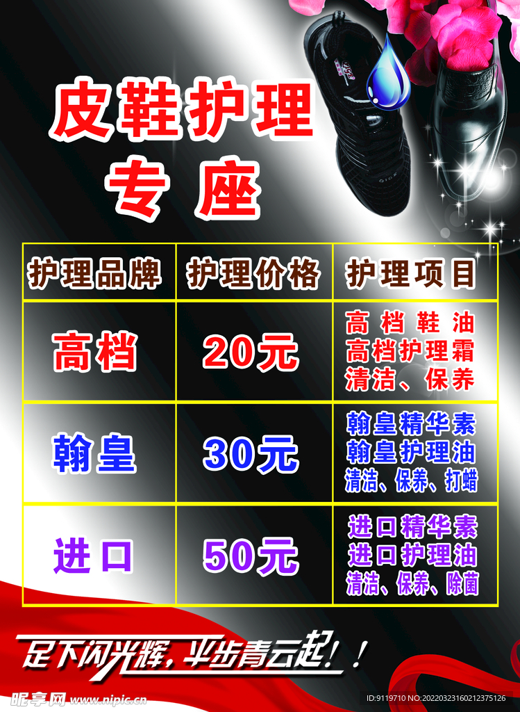 皮鞋护理