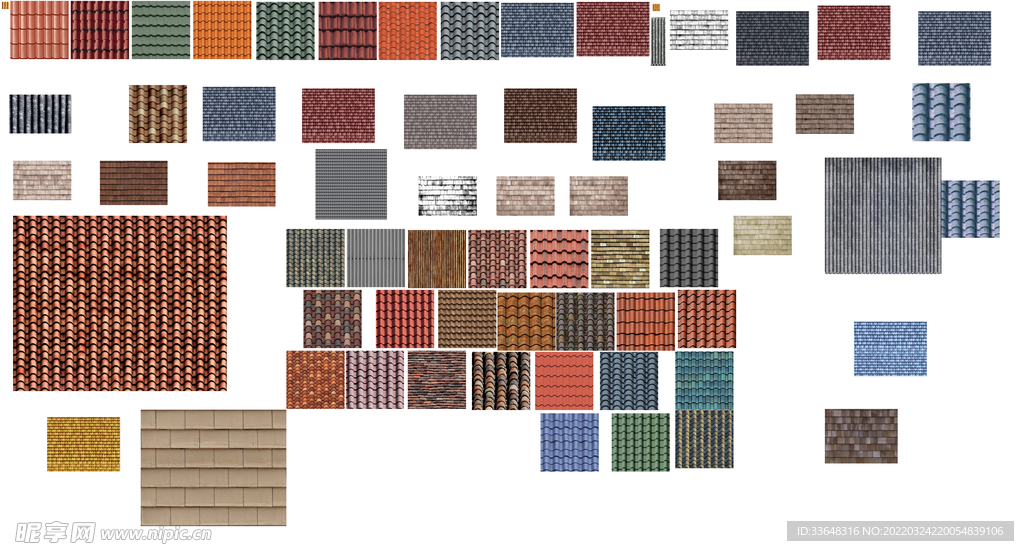 园林设计纹理瓦片墙体空间设计