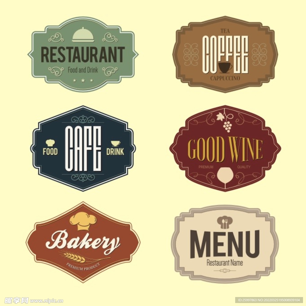 外卖不干胶标签