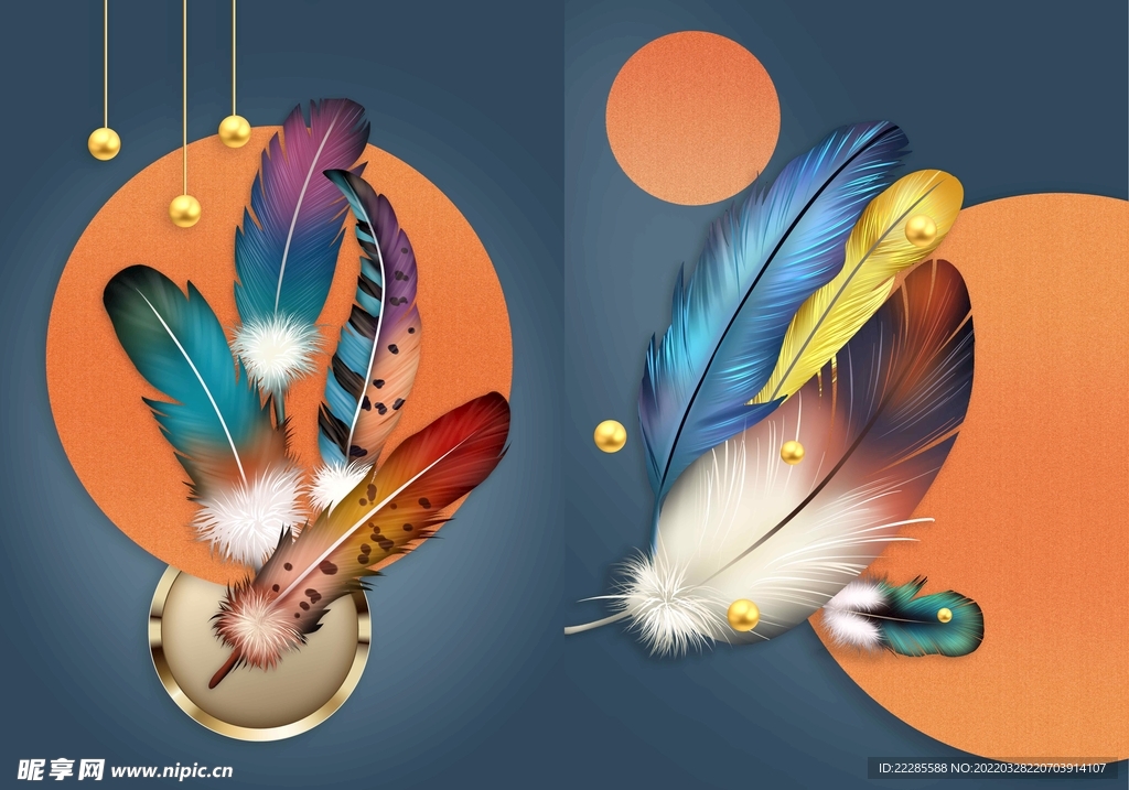 几何组合装饰画