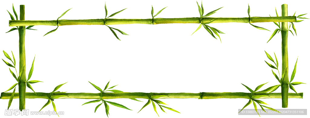 竹子树叶素材