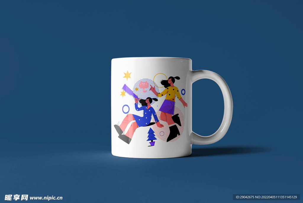 文创马克杯样机