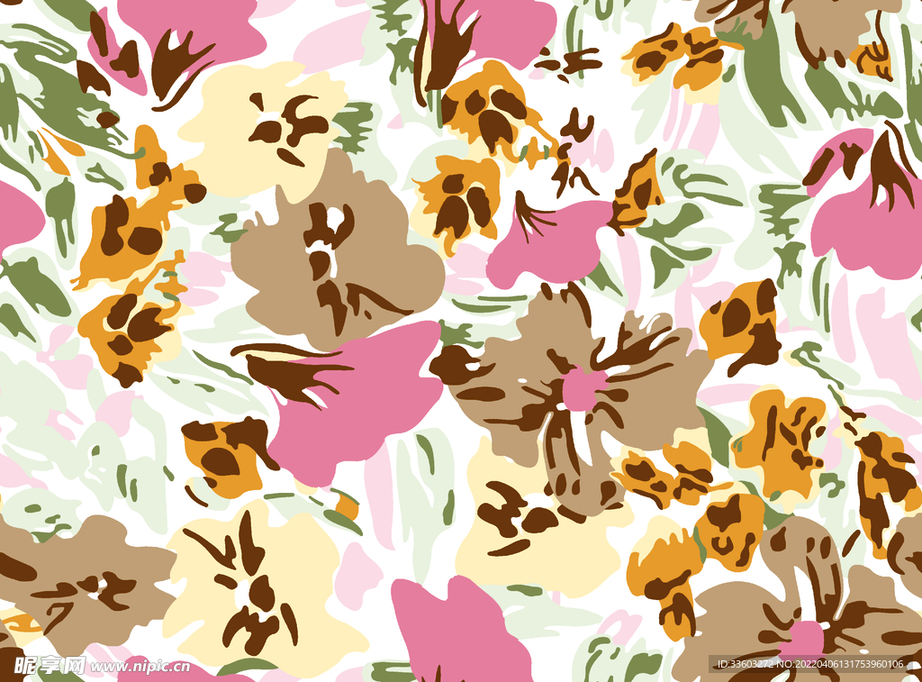 数码设计  腰果花  大牌方巾