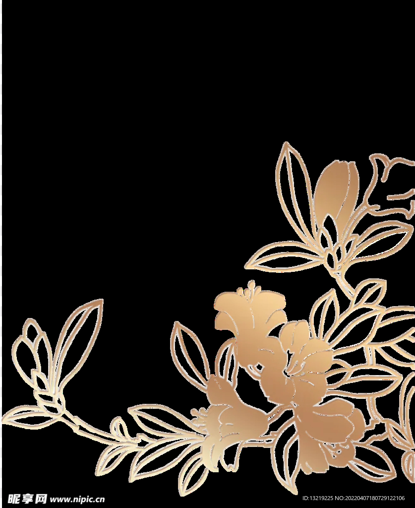 新中式素材 花纹 