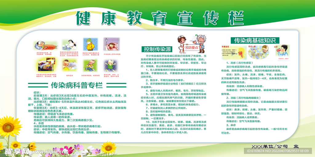 健康教育宣传栏