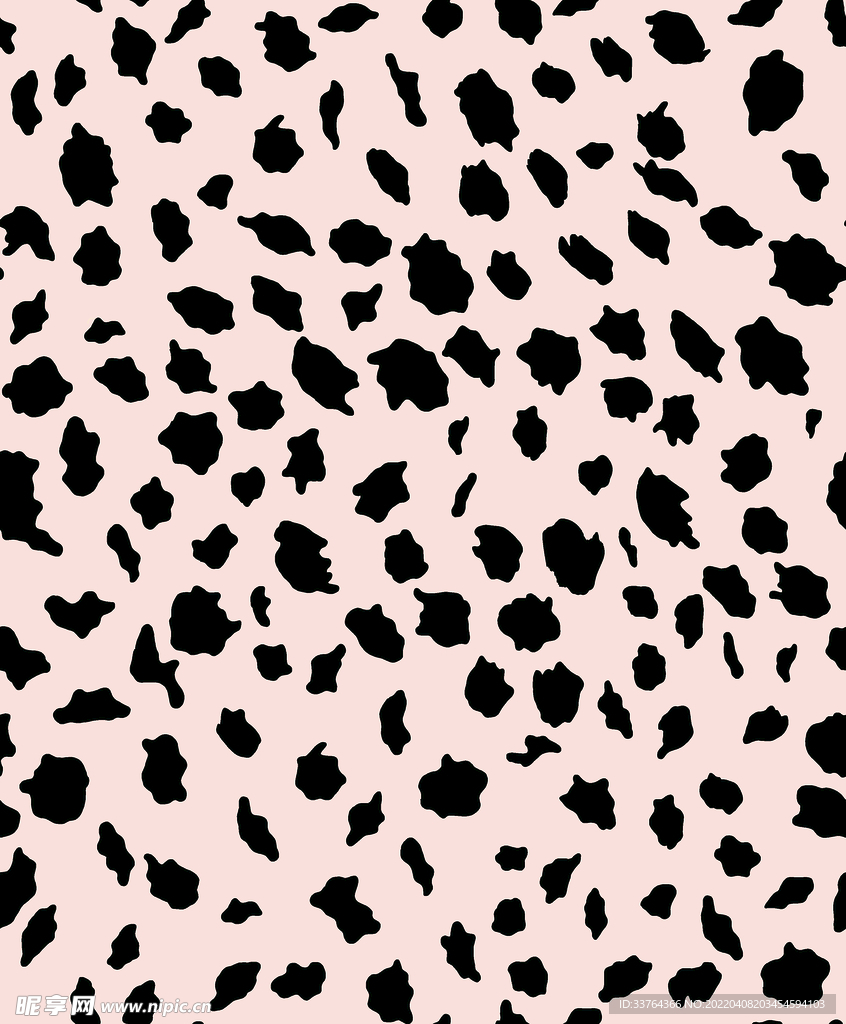 粉色豹点 