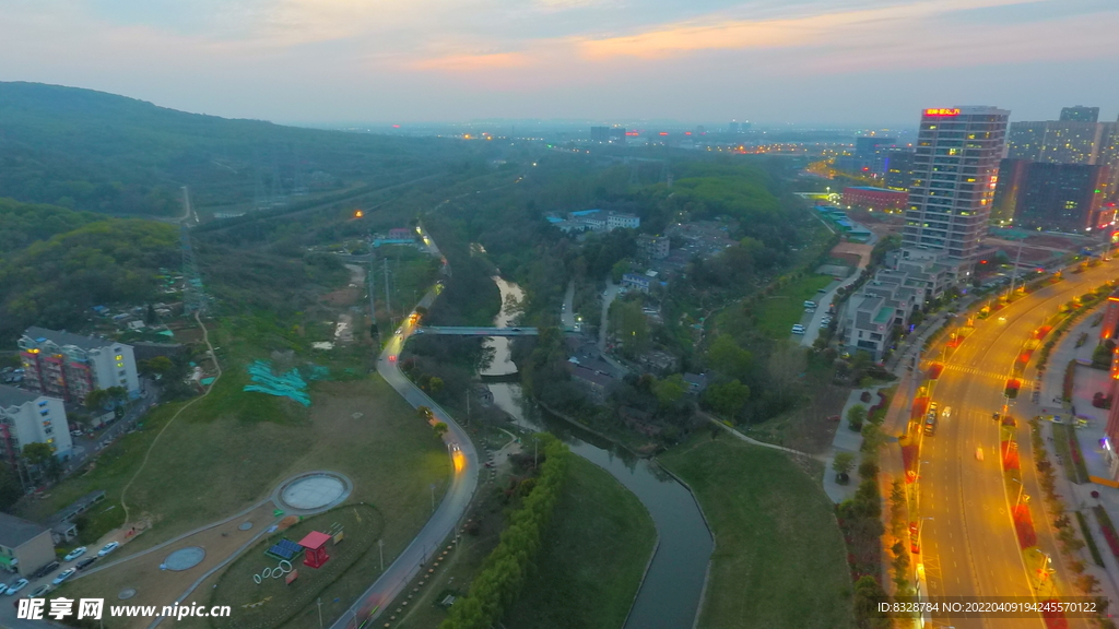 南京浦口夜景