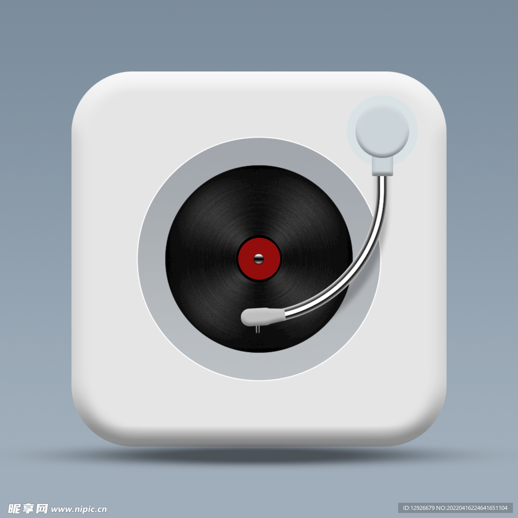 APP 图标 留声机