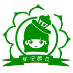 酥点 糕点 标志 卡通 蛋糕 