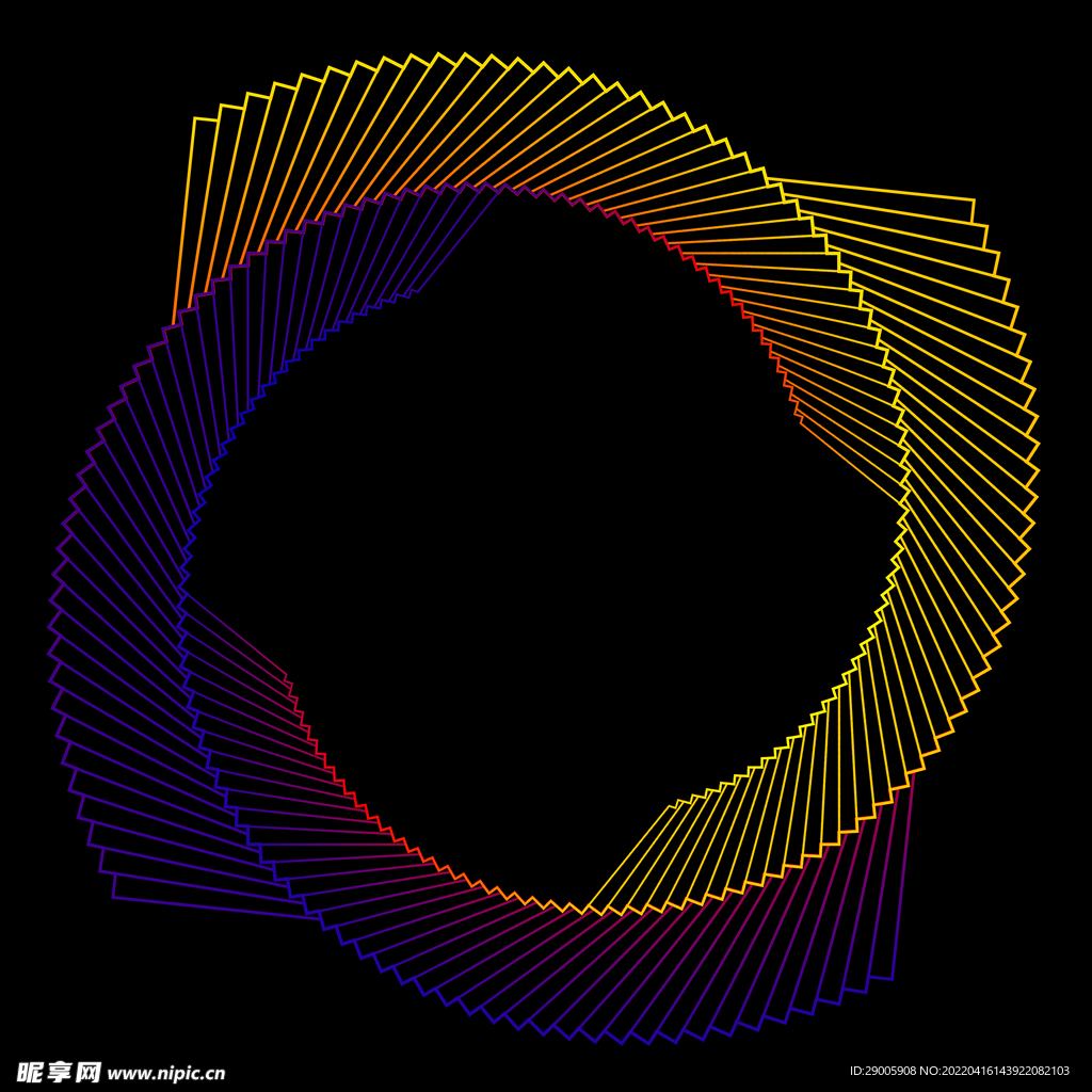 科技感线条背景设计