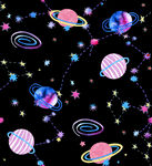 银河星球星空图