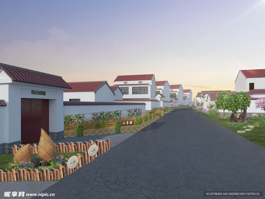 乡村景观节点设计