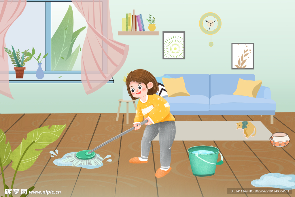 五一劳动节插画图片