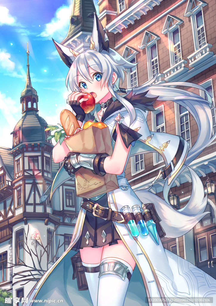 二次元动漫女孩