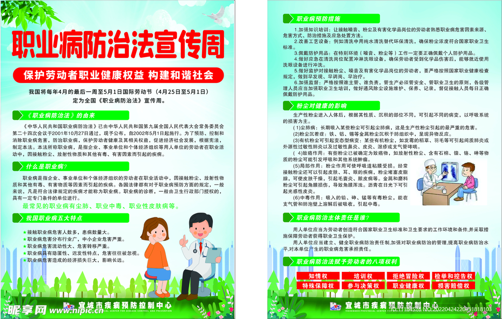 职业病宣传单