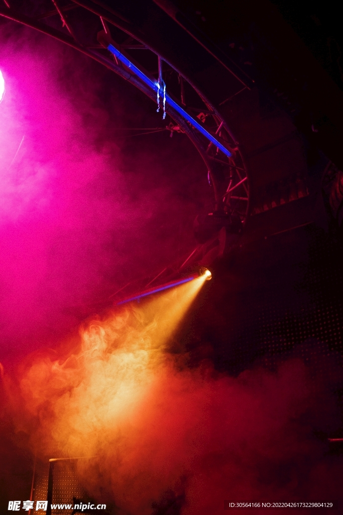 酒吧烟雾烟气