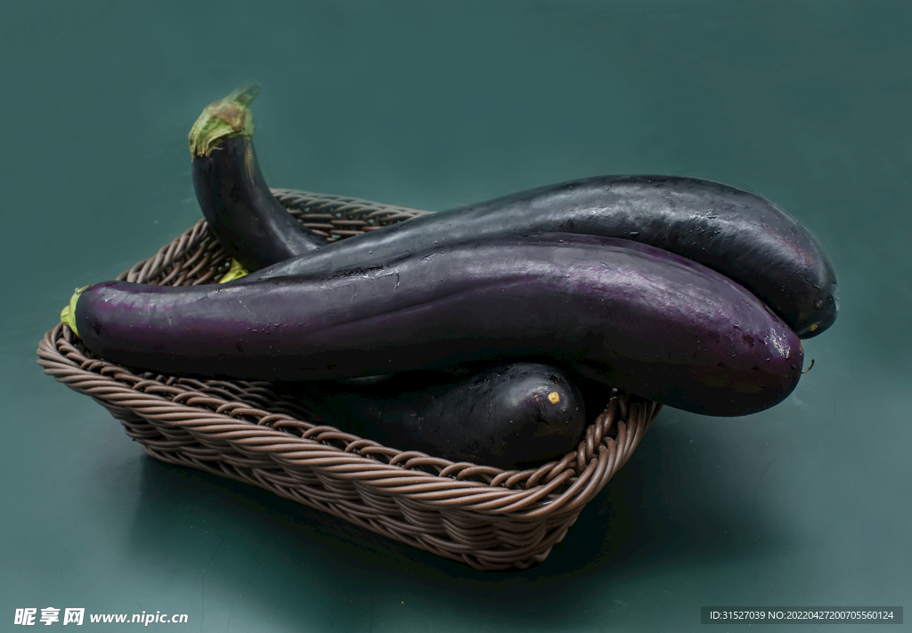 长茄子摄影素材