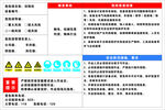 切割机安全风险告知牌