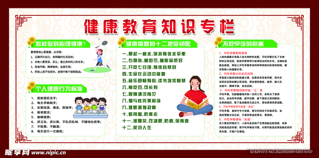 中医健康教育专栏