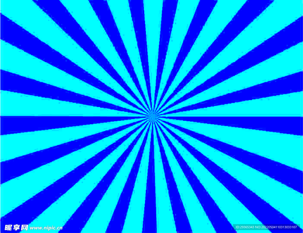 蓝色万花筒矢量文件