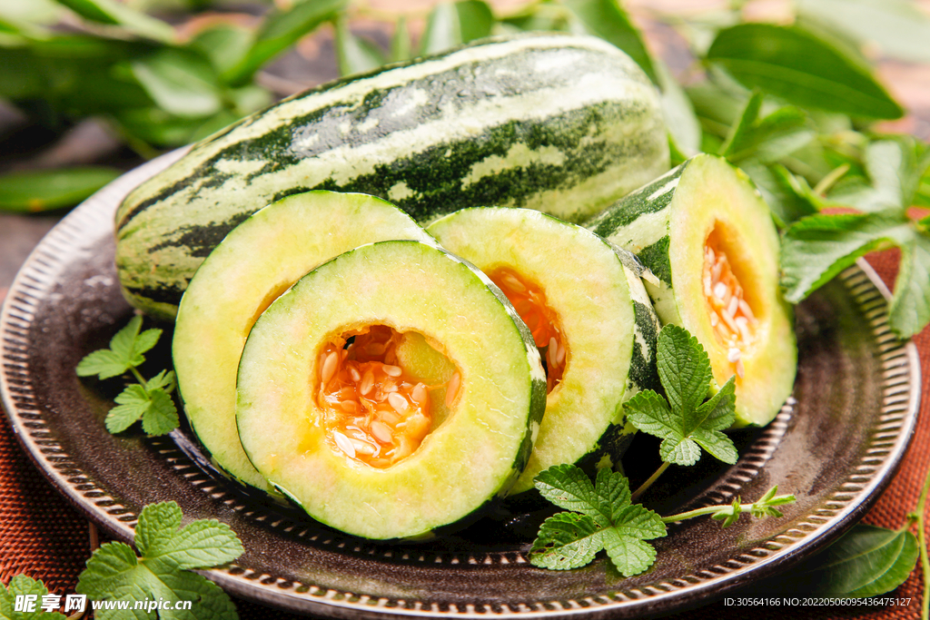 羊角蜜香瓜水果