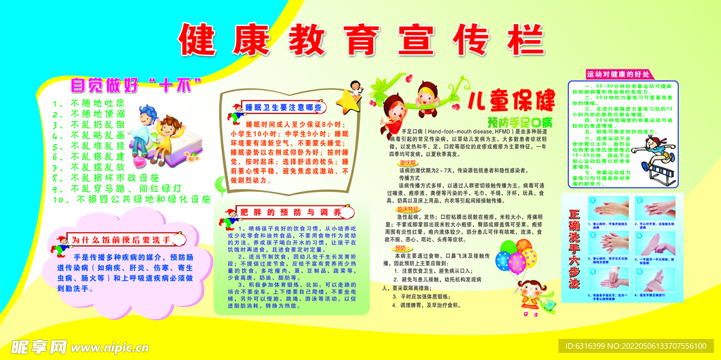 健康教育宣传栏