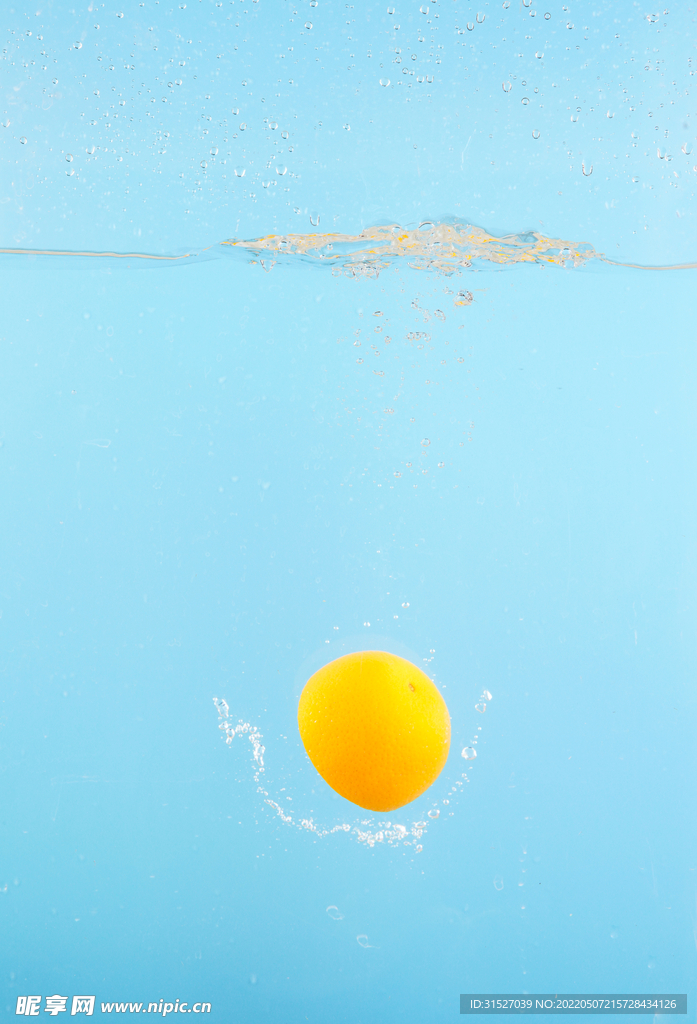 创意柠檬摄影图