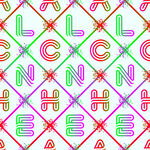 条纹字母香奈儿