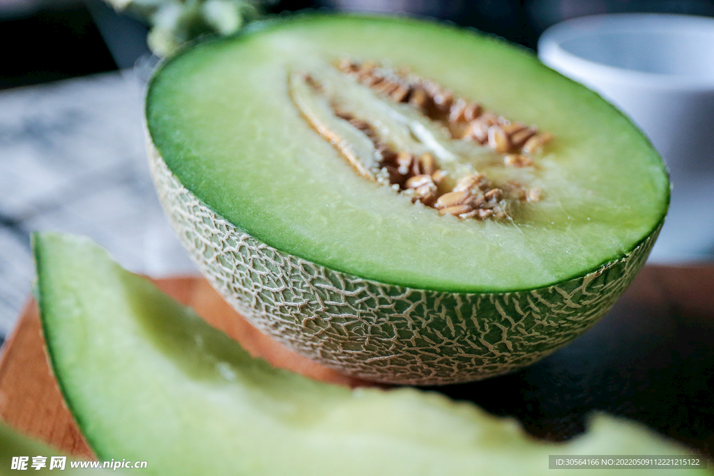 新鲜哈密瓜水果