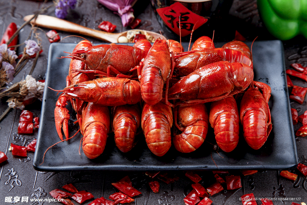 麻辣小龙虾美食