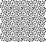 矢量黑点豹纹