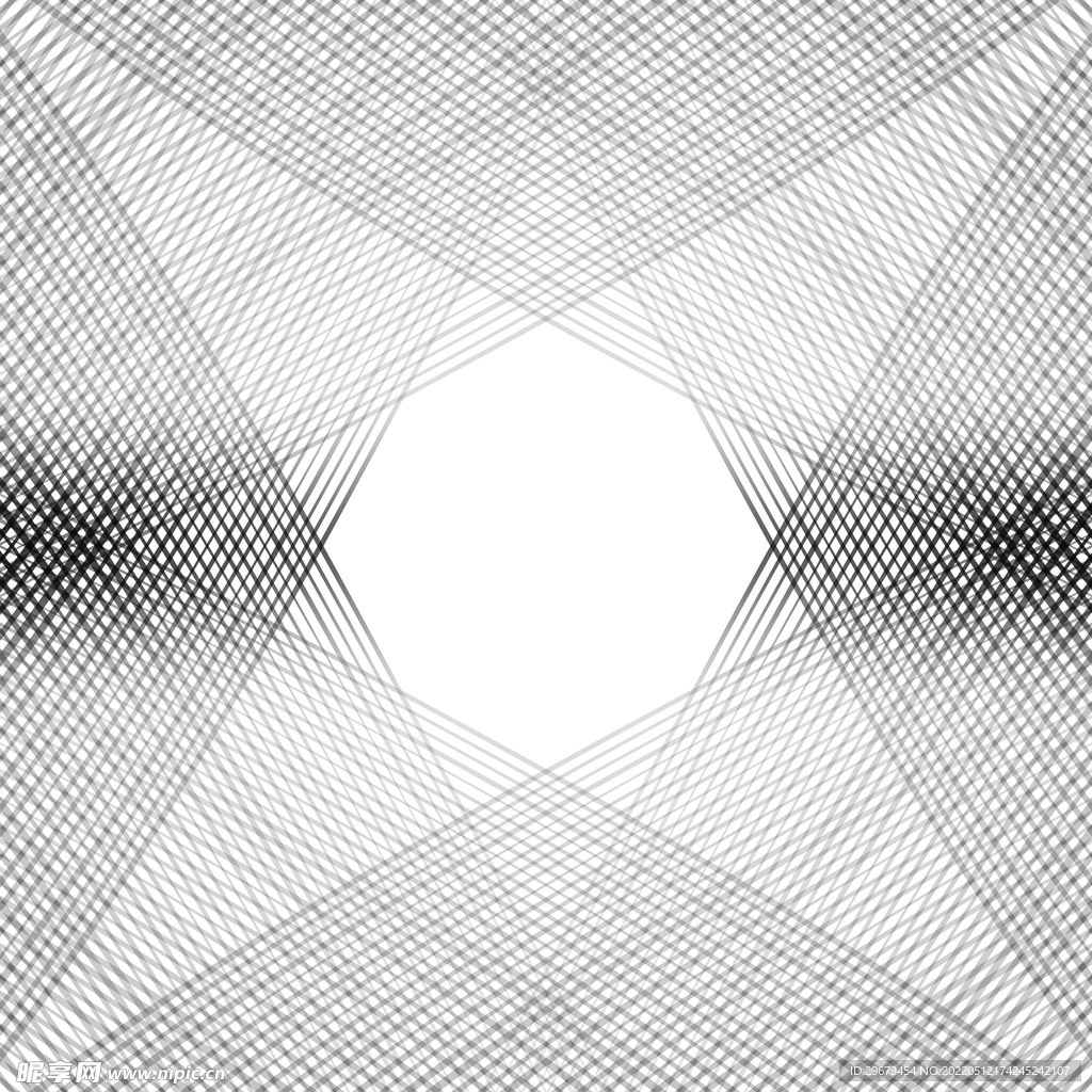 五角星线条重复