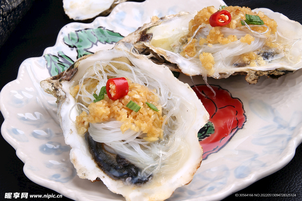 蒜蓉粉丝扇贝美食