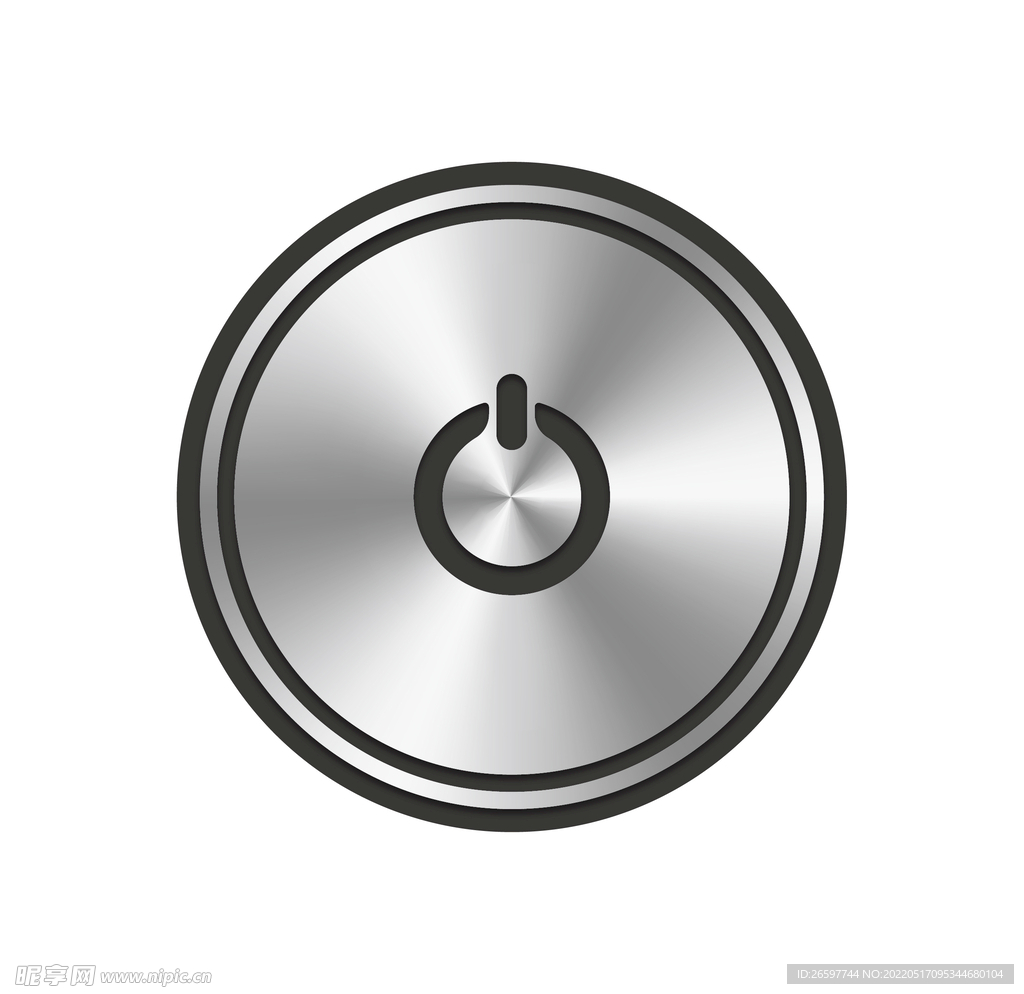 关机图标按钮素材