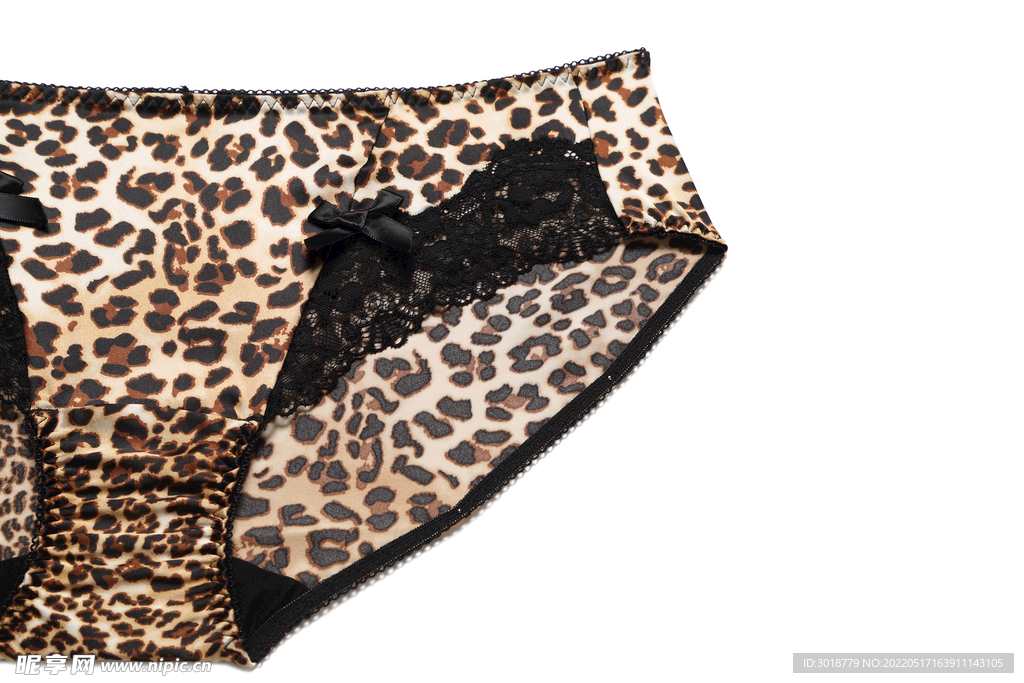 豹纹内衣内裤