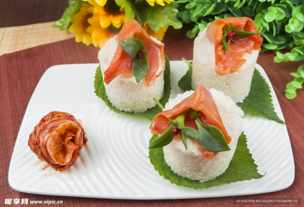 寿司高清摄影素材