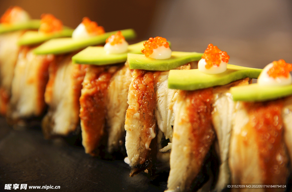 创意鱼子酱寿司