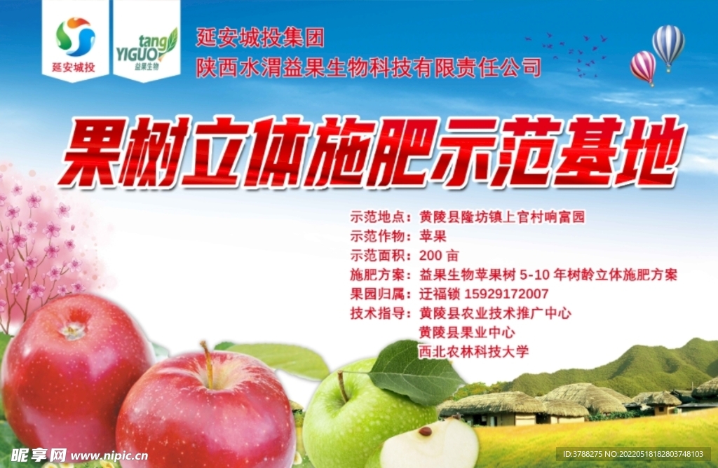 农业海报  苹果海报  