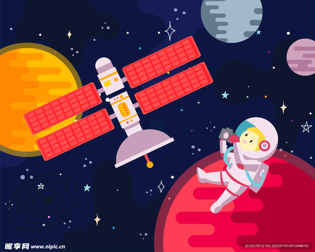 太空宇航员素材